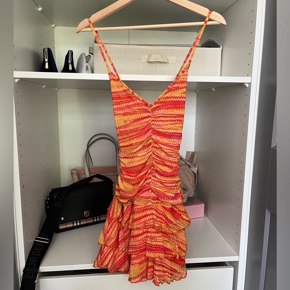 wild fable ruffle dress